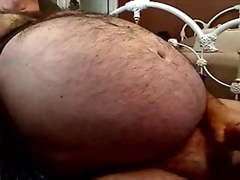 Str8 daddy play with his belly IV
