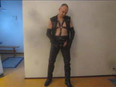 Finnish leather gay cum collection