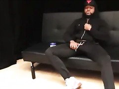 Mr. Cali milking his thick thug BBC