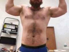 MARRIED STRAIGHT HAIRY REDNECK SHOWS OFF